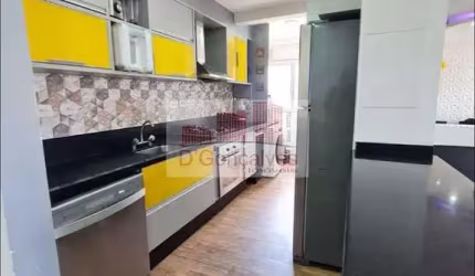 Apartamento para venda em Taboão de 72.00m² com 3 Quartos, 1 Suite e 2 Garagens