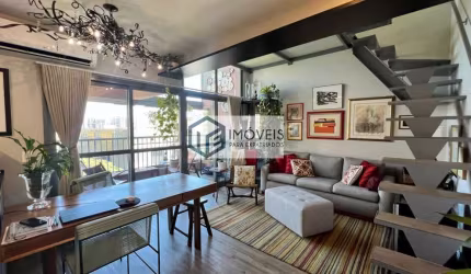 Apartamento para venda e aluguel em Indianópolis de 69.00m² com 1 Quarto, 1 Suite e 1 Garagem