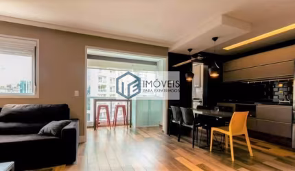 Apartamento para alugar em Brooklin de 69.00m² com 1 Quarto e 1 Garagem