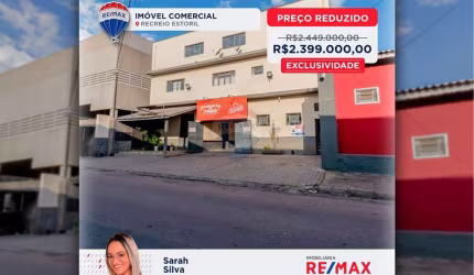 Prédio Comercial para venda em Recreio Estoril de 729.88m² com 3 Quartos, 1 Suite e 4 Garagens