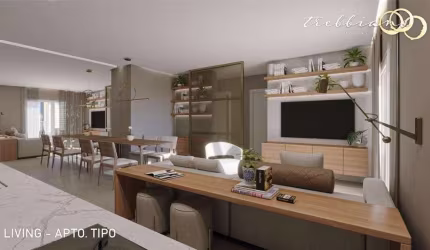 Apartamento para venda em Campo Comprido de 87.00m² com 3 Quartos, 1 Suite e 1 Garagem