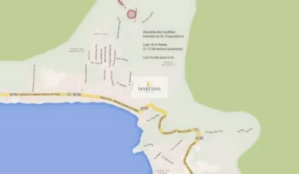 Terreno para venda em Maresias de 3117.00m²