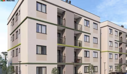Apartamento para venda em Vargem Grande de 43.00m² com 2 Quartos e 1 Garagem
