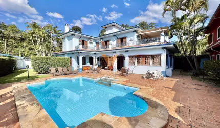 Casa para venda em Chácara Vale Do Rio Cotia de 528.95m² com 6 Quartos, 5 Suites e 6 Garagens