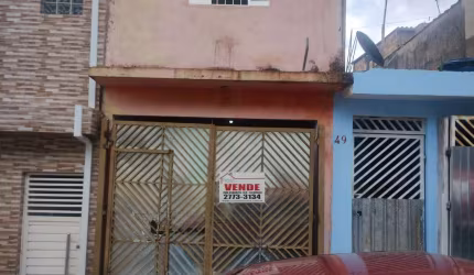 Sobrado para venda em Itaim Paulista de 70.00m² com 3 Quartos e 1 Garagem