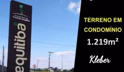 Terreno en Condomínio para venda em Parque Ecoresidencial Fazenda Jequitibá de 1216.00m²