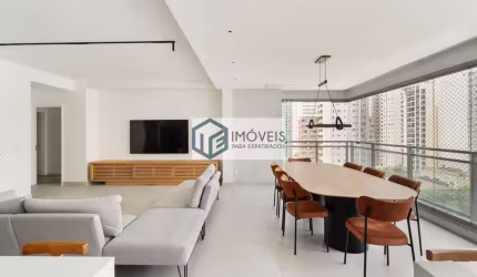 Apartamento para venda e aluguel em Indianópolis de 158.00m² com 3 Quartos, 3 Suites e 2 Garagens