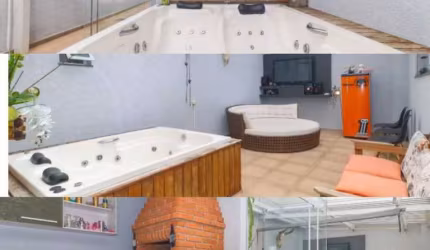 Cobertura para venda em Jardim de 160.00m² com 2 Quartos, 1 Suite e 3 Garagens