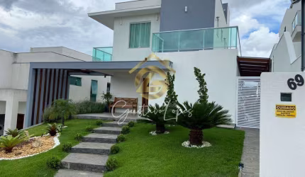 Casa de Condomínio para venda em Ponte Alta de 277.00m² com 3 Quartos, 1 Suite e 5 Garagens