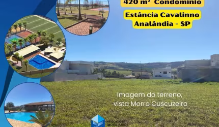 Terreno para venda em Analândia de 420.00m²