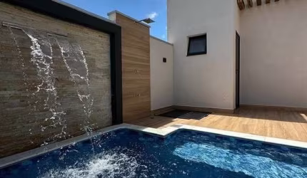 Casa de Condomínio para venda em Parque Dos Pinheiros de 195.00m² com 3 Quartos, 3 Suites e 2 Garagens