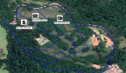 Terreno para venda em Chácaras Rurais Guararema de 60000.00m²