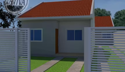 Casa para venda em Matinhos de 56.00m² com 2 Quartos e 3 Garagens
