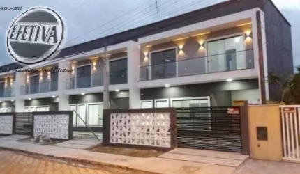 Sobrado para venda em Matinhos de 100.00m² com 3 Quartos, 1 Suite e 2 Garagens