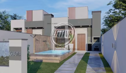 Casa para venda em Guaratuba de 85.00m² com 3 Quartos, 1 Suite e 2 Garagens