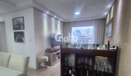 Apartamento para venda em Mogi Moderno de 77.00m² com 3 Quartos, 1 Suite e 2 Garagens