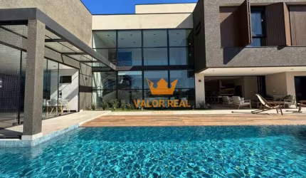 Casa de Condomínio para venda em Jardim Santa Teresa de 470.00m² com 5 Quartos, 5 Suites e 6 Garagens