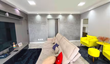 Apartamento para venda e aluguel em Vila Mogilar de 125.00m² com 3 Quartos, 3 Suites e 2 Garagens
