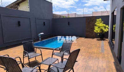Casa para venda em Residencial Macedo Teles I de 158.00m² com 3 Quartos, 3 Suites e 2 Garagens