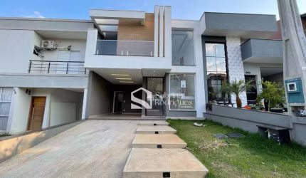 Sobrado para venda em Indaiatuba de 202.00m² com 3 Quartos, 3 Suites e 2 Garagens