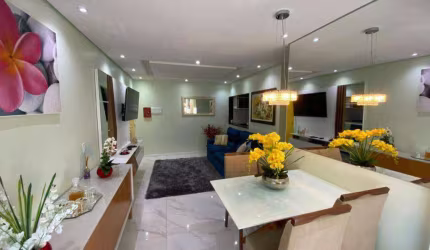 Apartamento para venda em Vila Barros de 73.00m² com 3 Quartos, 1 Suite e 2 Garagens
