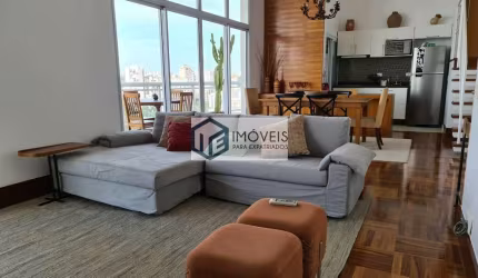 Loft para alugar em Brooklin de 108.00m² com 1 Quarto e 2 Garagens