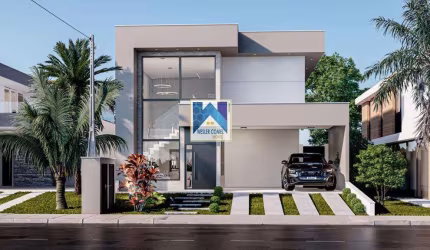 Sobrado para venda em Cézar De Souza de 203.00m² com 3 Quartos, 3 Suites e 4 Garagens