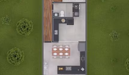 Casa para venda em Residencial Ouro Verde de 110.00m² com 3 Quartos, 1 Suite e 2 Garagens