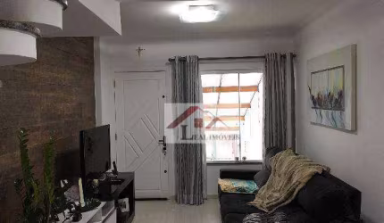 Sobrado para venda em Vila Linda de 111.00m² com 3 Quartos e 1 Suite
