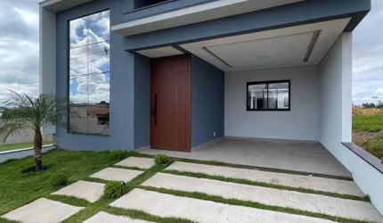 Casa de Condomínio para venda em Loteamento Park Gran Reserve de 144.00m² com 3 Quartos, 3 Suites e 2 Garagens