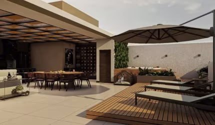 Cobertura para venda em Residencial Vértice de 278.00m² com 3 Quartos, 3 Suites e 3 Garagens