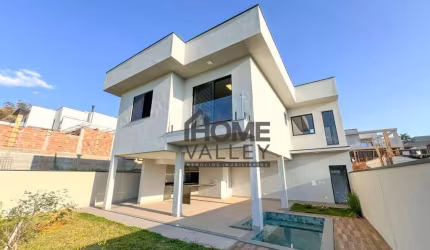 Casa de Condomínio para venda em Residencial Mont' Alcino de 222.00m² com 3 Quartos, 3 Suites e 4 Garagens