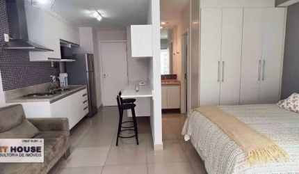Apartamento para venda em Brooklin Paulista de 38.00m² com 1 Quarto e 1 Garagem