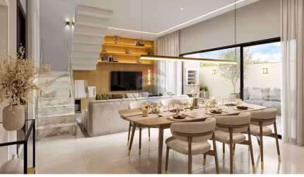Casa para venda em Campina Do Siqueira de 275.00m² com 3 Quartos, 3 Suites e 2 Garagens