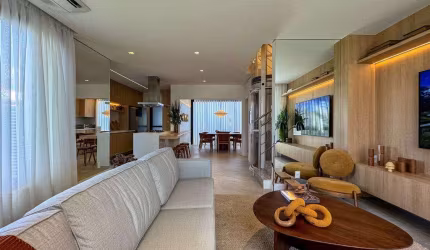 Casa de Condomínio para venda em Jardim Santiago de 208.00m² com 3 Quartos, 3 Suites e 2 Garagens