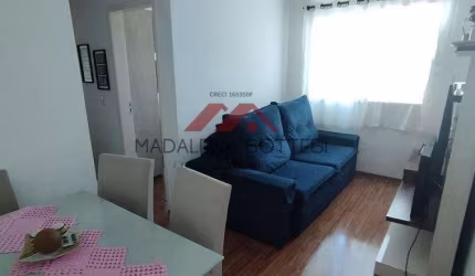 Apartamento para venda em Mogi Moderno de 55.00m² com 2 Quartos, 1 Suite e 1 Garagem