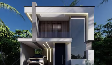 Casa de Condomínio para venda em Vila Oliveira de 180.00m² com 3 Quartos, 1 Suite e 2 Garagens