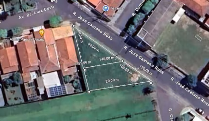 Terreno para venda em Presidente de 580.00m²