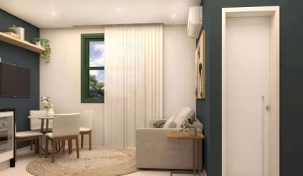 Apartamento para venda em Copacabana de 40.00m² com 1 Quarto e 1 Suite