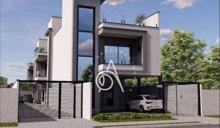 Sobrado para venda em Hauer de 148.00m² com 3 Quartos, 3 Suites e 2 Garagens