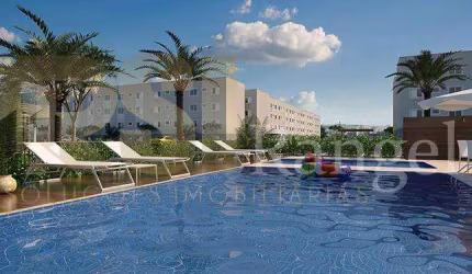 Apartamento para venda em Jardim Heitor Rigon de 43.00m² com 2 Quartos e 1 Garagem