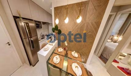 Apartamento para venda em Dos Casa de 42.00m² com 2 Quartos