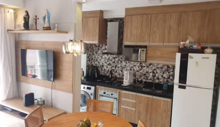 Apartamento para venda em Jardim Zara de 56.00m² com 2 Quartos, 1 Suite e 1 Garagem