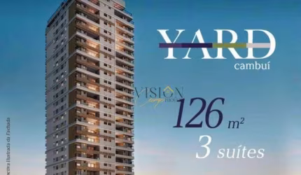 Apartamento para venda em Cambuí de 123.00m² com 3 Quartos e 3 Suites