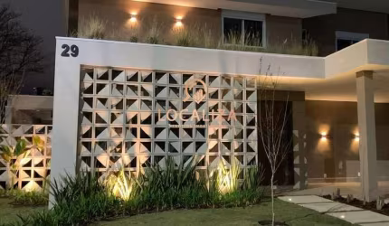 Casa para venda em Condomínio Sunset Park de 453.00m² com 5 Quartos, 3 Suites e 4 Garagens