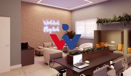 Loft para venda em Centro Cívico de 26.00m² com 1 Quarto