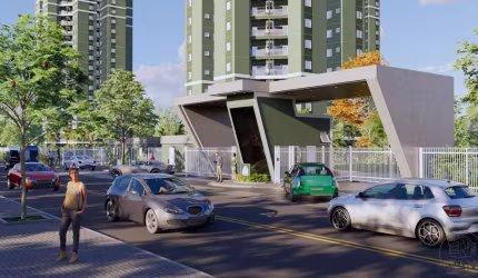 Apartamento para venda em Park Residencial Convívio de 78.75m² com 2 Quartos, 1 Suite e 2 Garagens