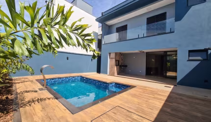 Casa de Condomínio para venda em Park Unimep Taquaral de 219.00m² com 3 Quartos e 4 Garagens