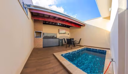 Casa para venda em Jardim Abolição De Lourenço Dias de 134.00m² com 3 Quartos, 1 Suite e 1 Garagem