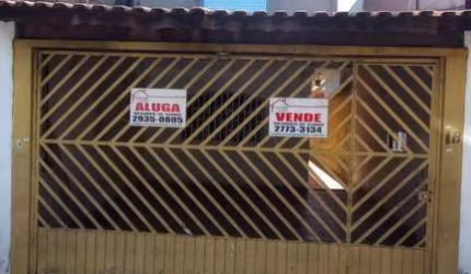 Sobrado para venda em Vila Curuçá de 131.00m² com 2 Quartos e 2 Garagens
